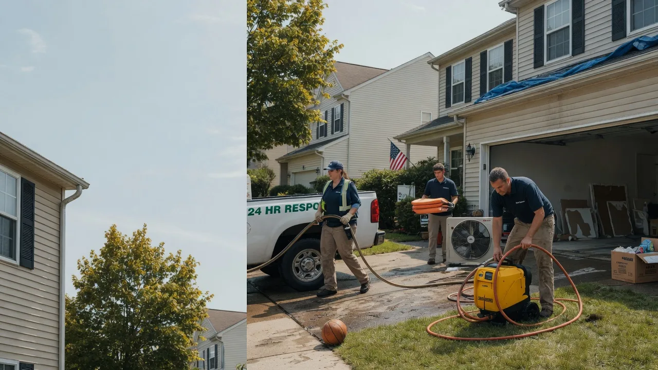 Emergency Water Damage Restoration in Letart, WV near me